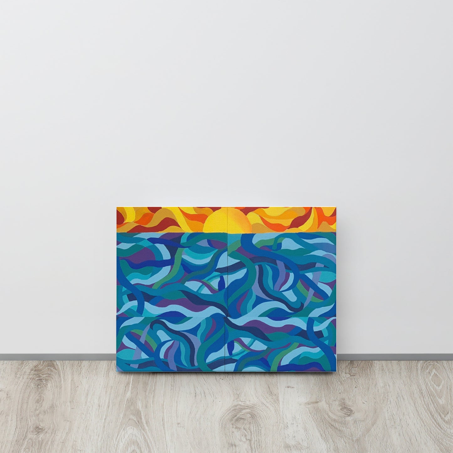 sea sunset Thin canvas